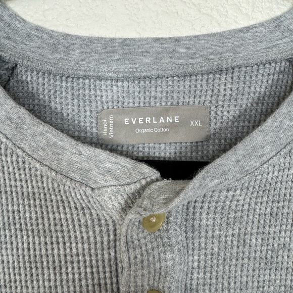 SOLD IN DEPOP - Everlane waffle knit long sleeve - Picture 2 of 3